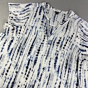 Torrid Tie Dye Print V Neck Short Sleeve Blouse Womens Size 4
